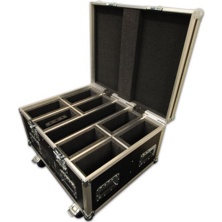 Chauvet 8 Way Colordash Par Quad 7 Flight Case